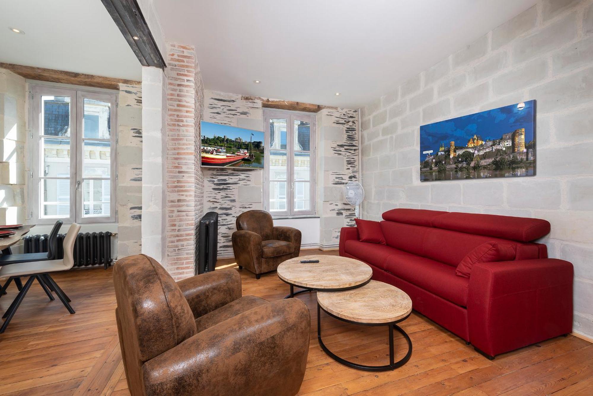 Appartements Lumineux Et Charmants En Coeur De Ville Angers Pokoj fotografie
